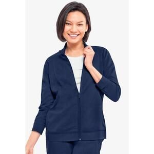 Healing Hands Purple Label Dakota Women's 2-Pocket STRETCH Scrub Jacket Medium